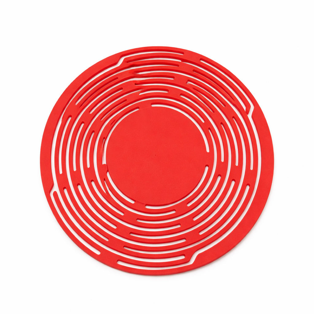 KUBOZN® 2-in-1 Zero-Void™ Silicone Mesh Bag & Heat-Resistant Trivet Mat for Hot Bowls