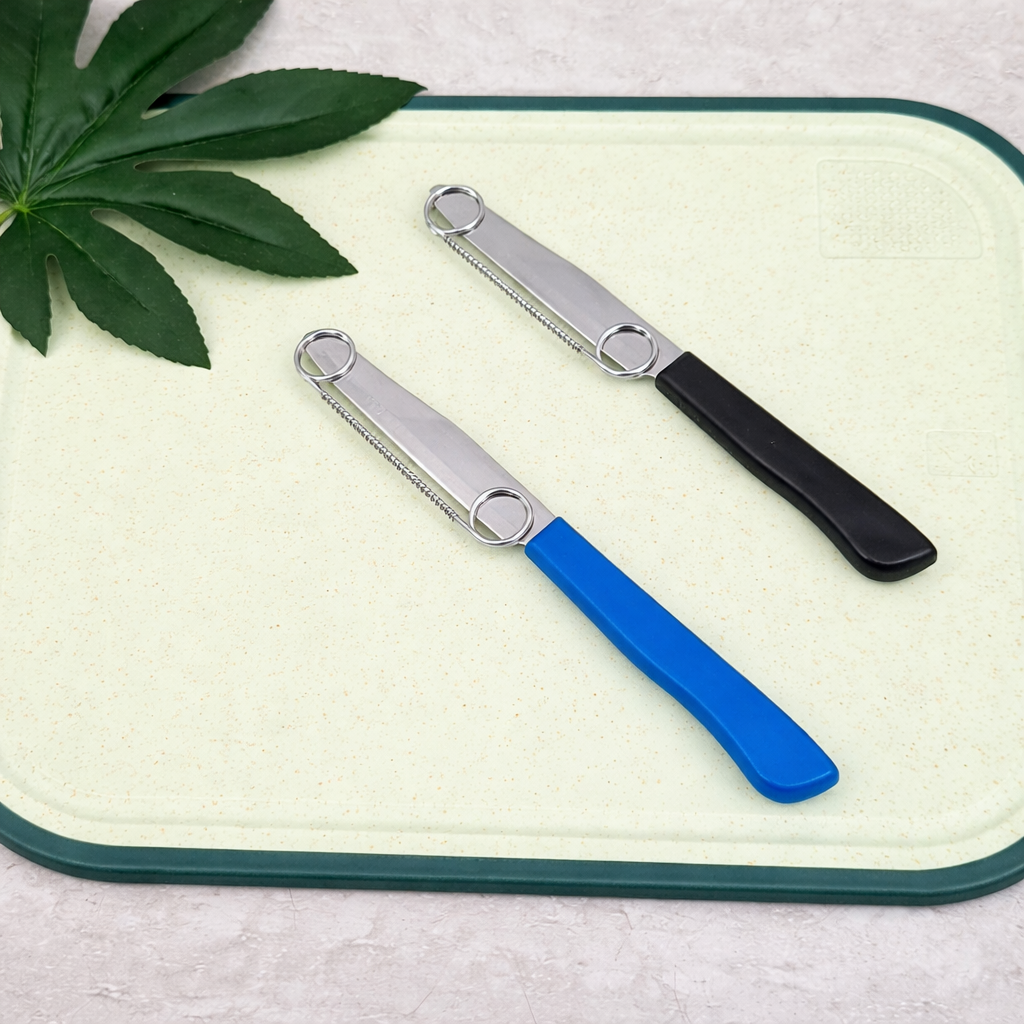 KUBOZN® 2-in-1 Kitchen Knife & Peeler – Switch Between Cutting & Peeling in Seconds