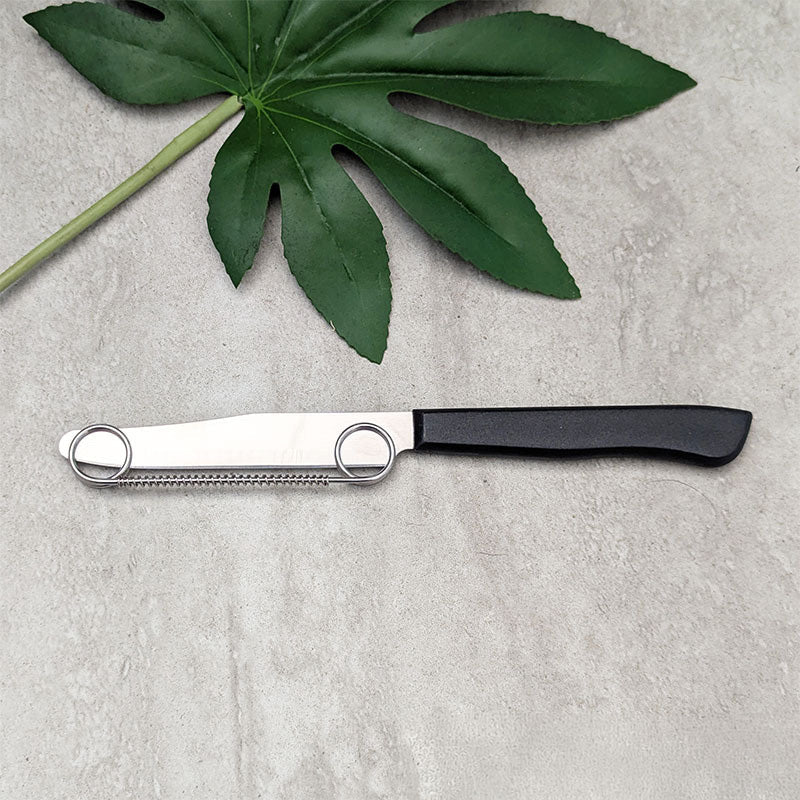 KUBOZN® 2-in-1 Kitchen Knife & Peeler – Switch Between Cutting & Peeling in Seconds