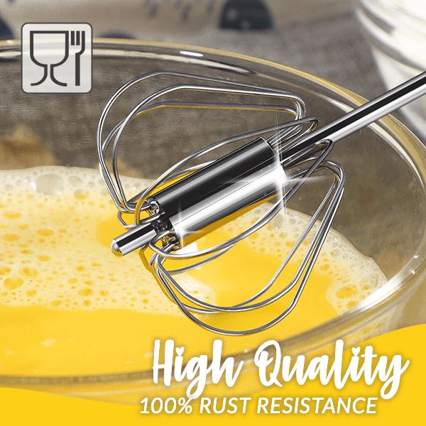 KUBOZN® Magic Easy Whisk – Fast Lump-Free Sauce & Gravy Mixer (No Splatter, One-Hand Stirring)
