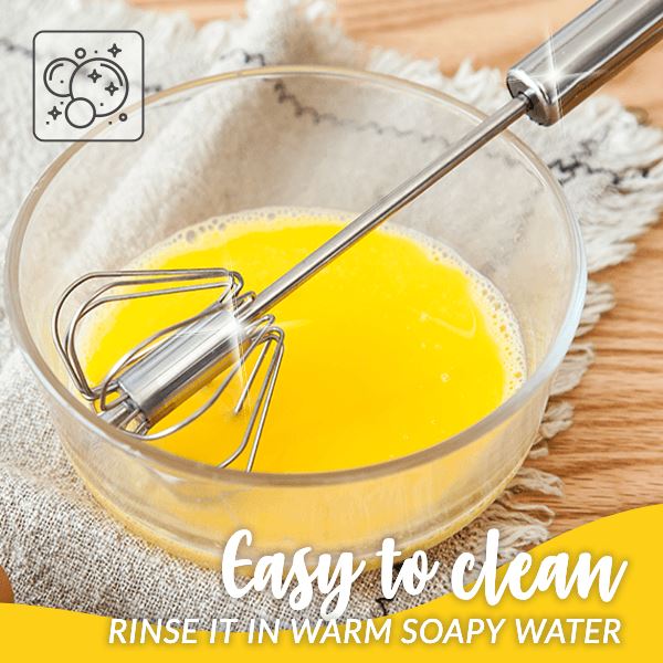 KUBOZN® Magic Easy Whisk – Fast Lump-Free Sauce & Gravy Mixer (No Splatter, One-Hand Stirring)