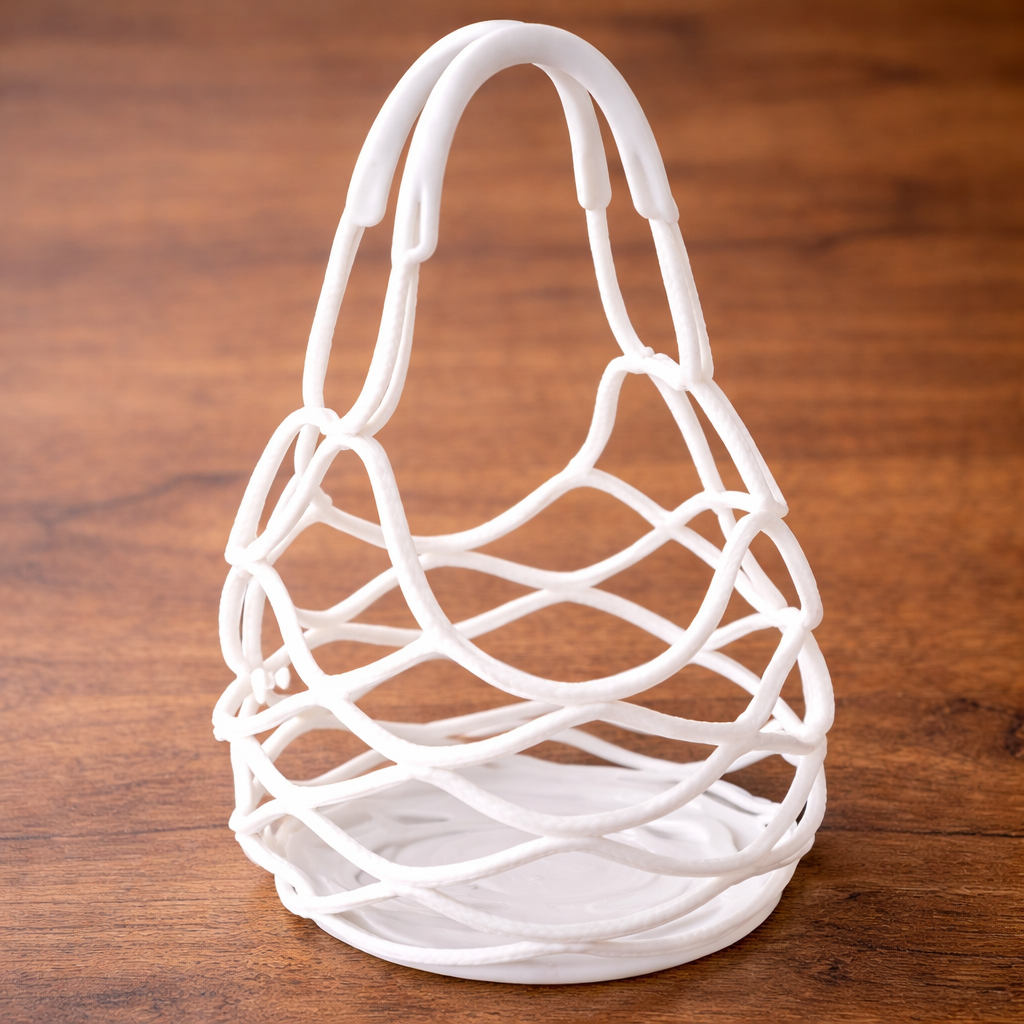 KUBOZN® 2-in-1 Zero-Void™ Silicone Mesh Bag & Heat-Resistant Trivet Mat for Hot Bowls