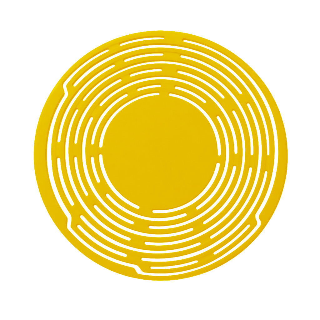 KUBOZN® 2-in-1 Zero-Void™ Silicone Mesh Bag & Heat-Resistant Trivet Mat for Hot Bowls