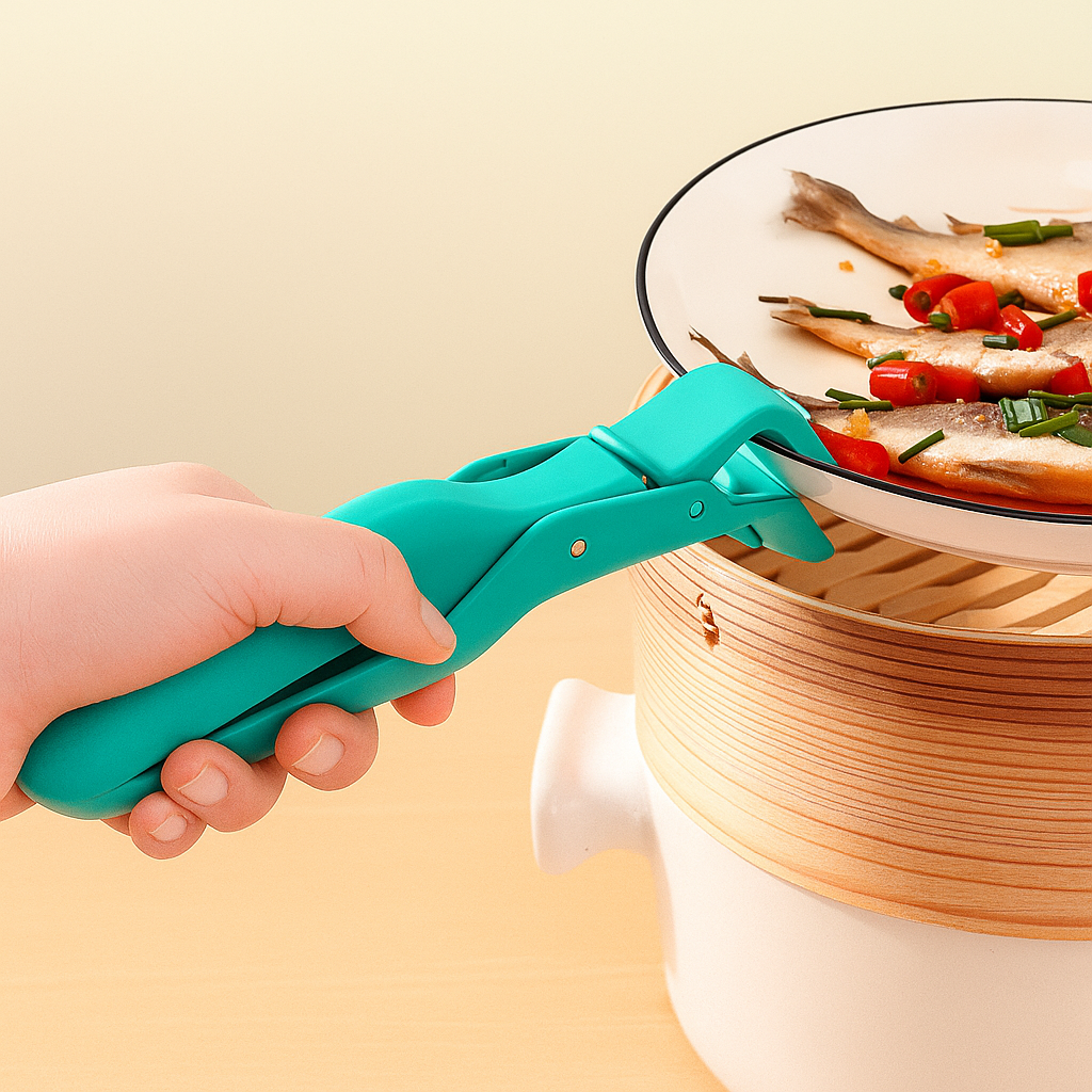 KUBOZN® No-Burn Dish Lifter – Safely Grab Hot Plates Without Burns