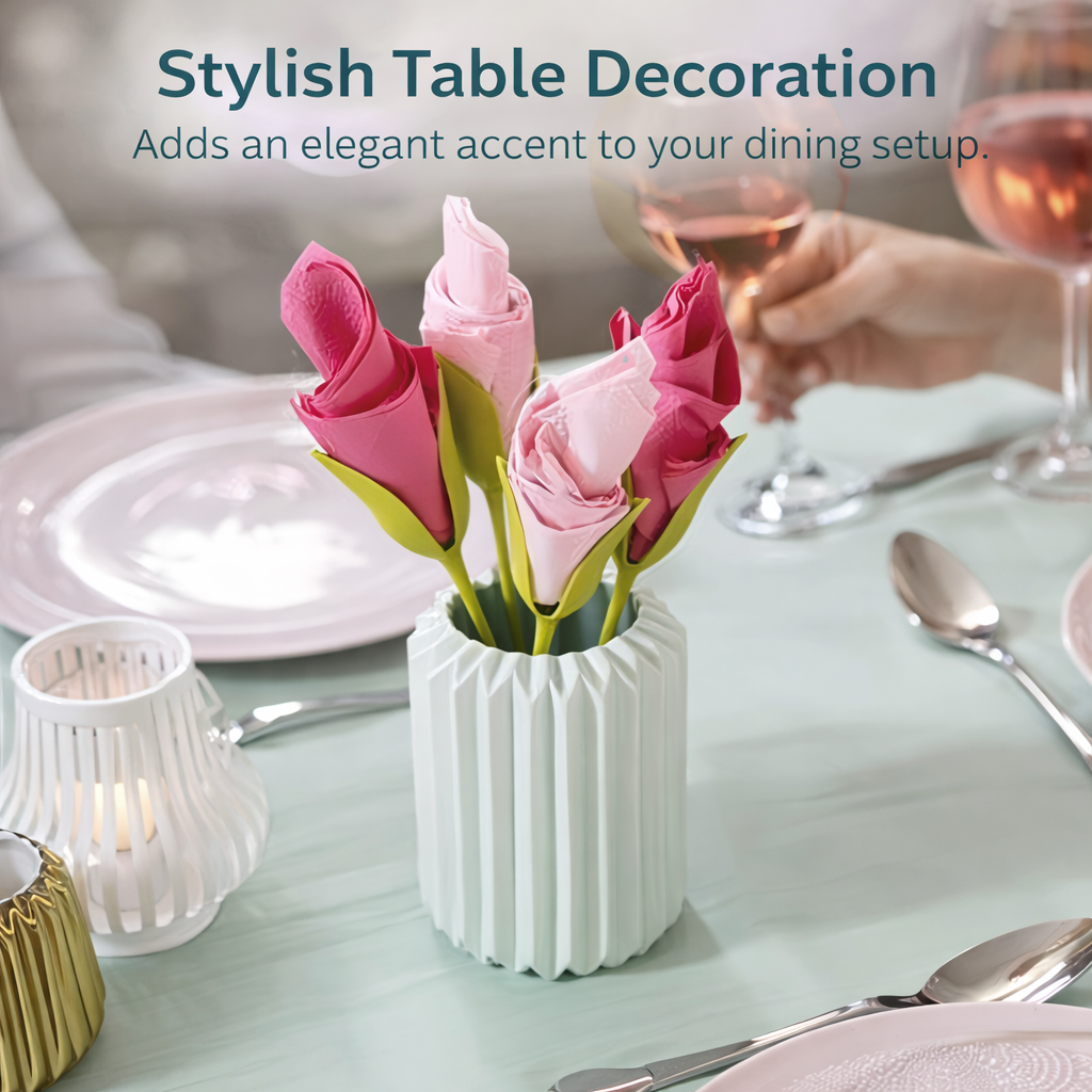 KUBOZN® BloomTwist™ 3-Second Rose Maker — Turn Ordinary Napkins into Table Art (Offer)