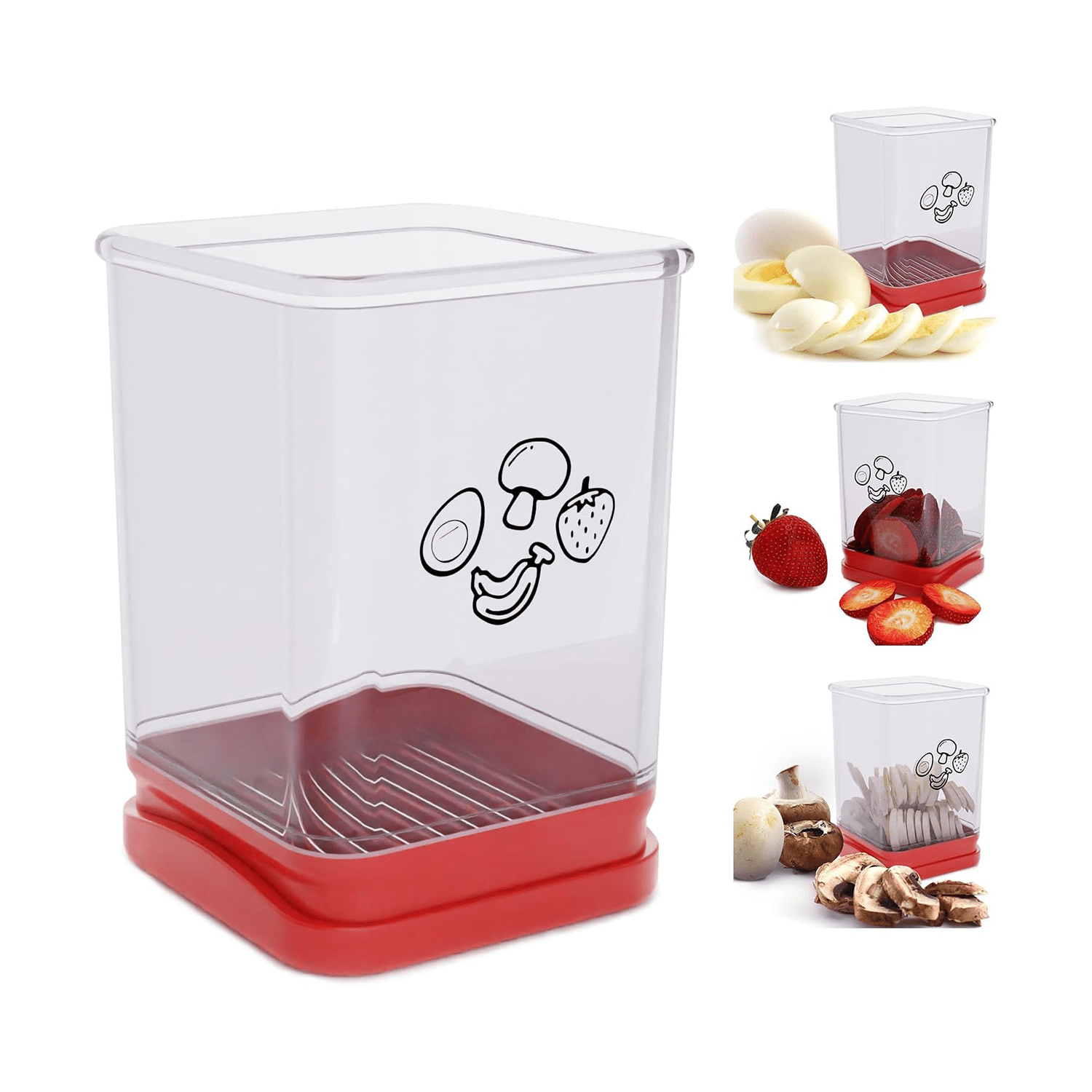 KUBOZN® Easy Cup Slicer – Perfect Fruit & Veggie Slices in Seconds (Offer)