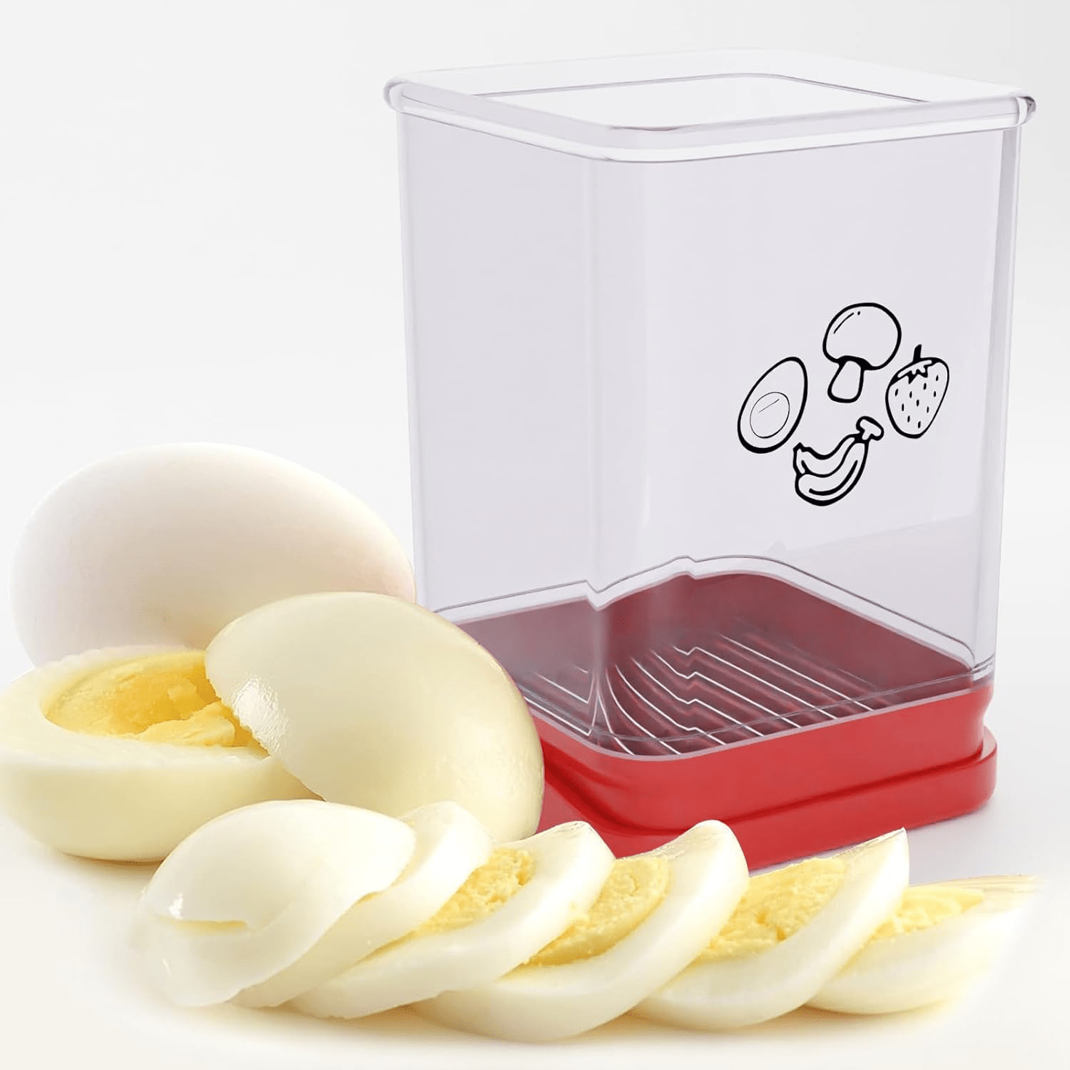 KUBOZN® Easy Cup Slicer – Perfect Fruit & Veggie Slices in Seconds