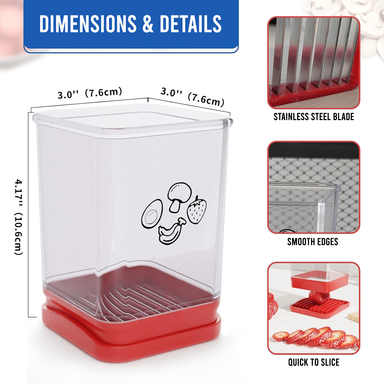 KUBOZN® Easy Cup Slicer – Perfect Fruit & Veggie Slices in Seconds (Offer)