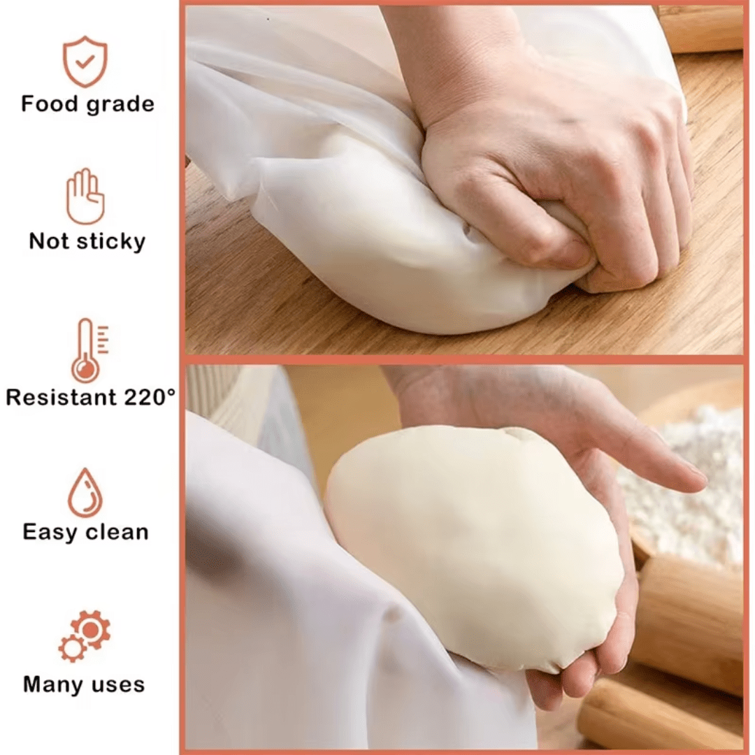 KUBOZN® Food Grade Silicone Dough Mixing Bag