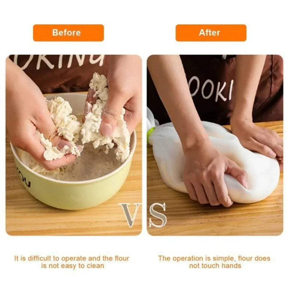 KUBOZN® Food Grade Silicone Dough Mixing Bag