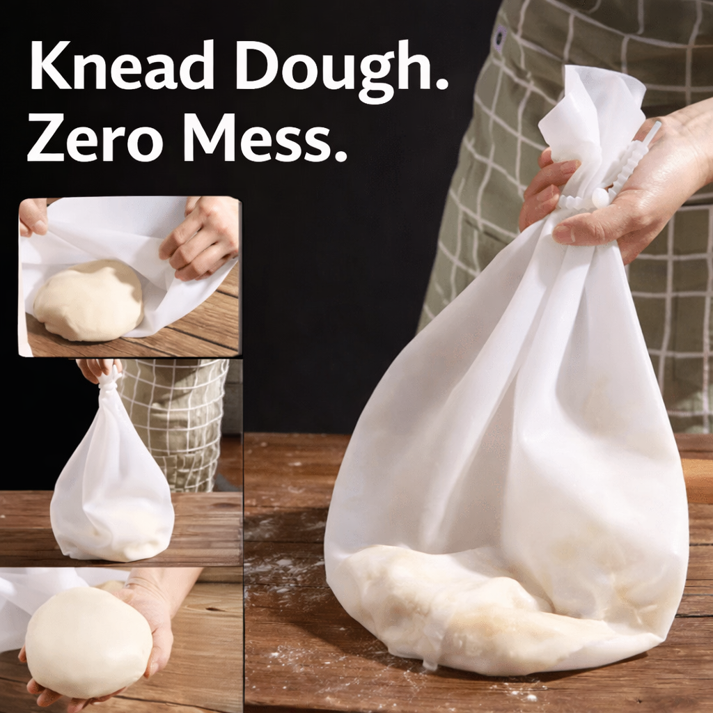 KUBOZN® Food Grade Silicone Dough Mixing Bags (Offer)